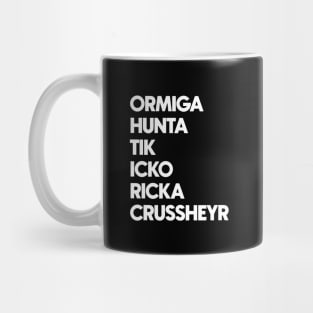 Bad Batch - Omega's Accent - White Letter Mug